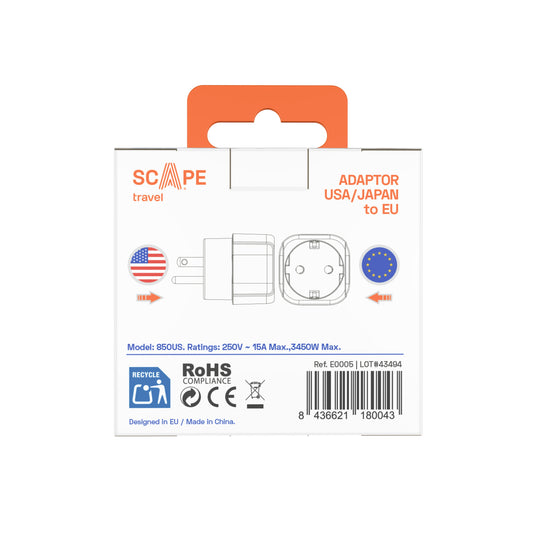 European Travel Adapter
