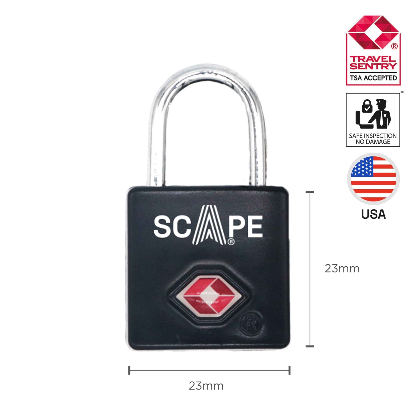 TSA Key Padlock