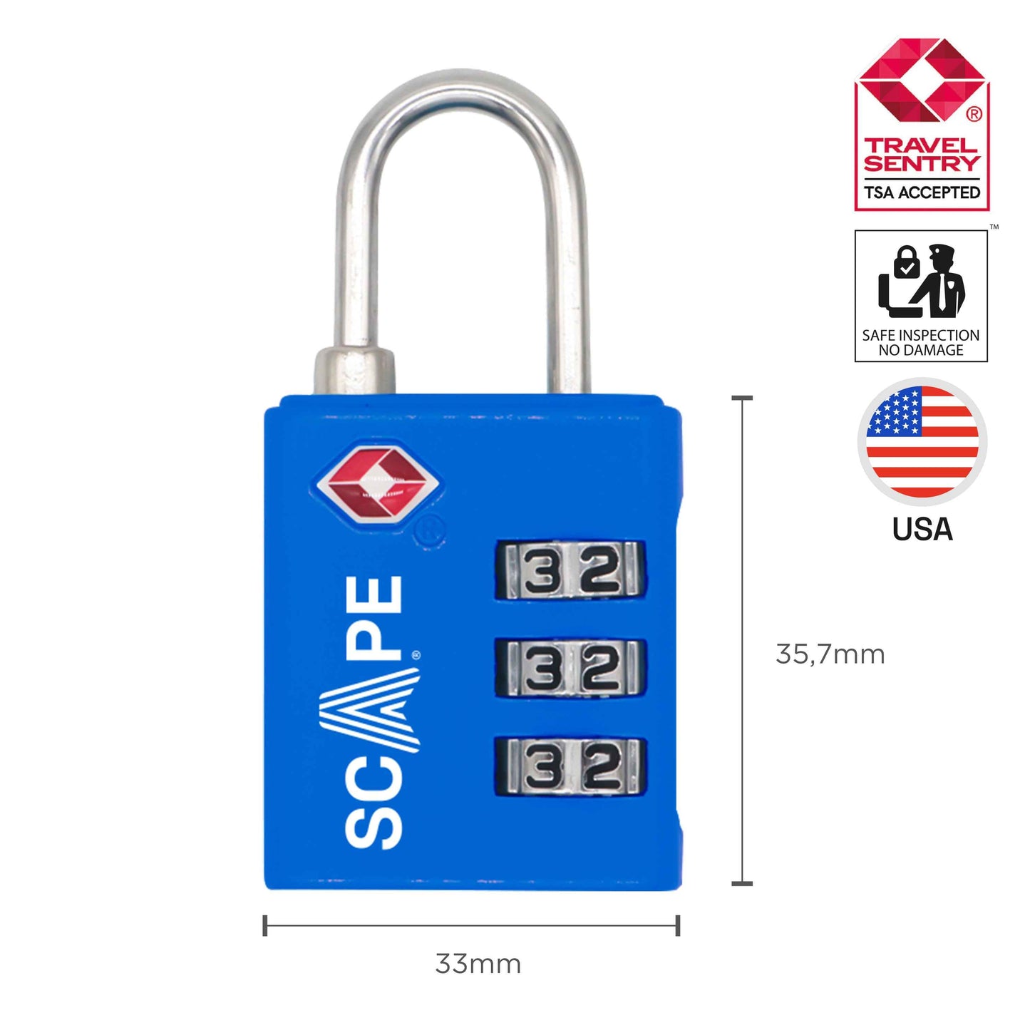 TSA Combination Padlock