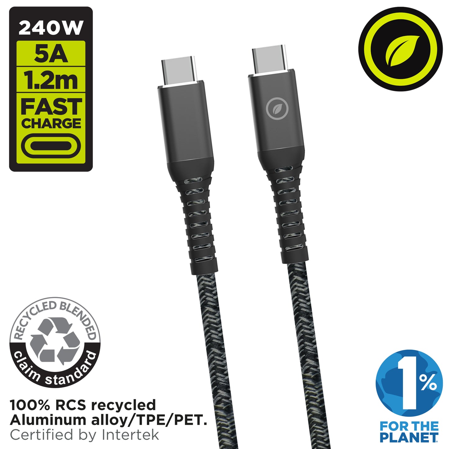 USB-C to USB-C Rugged Charging Cable
