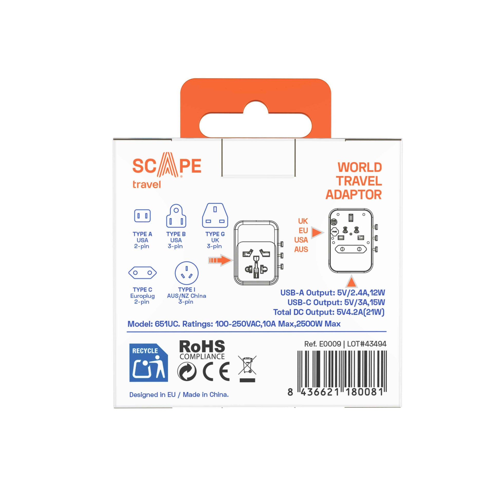 Universal Travel Adapter