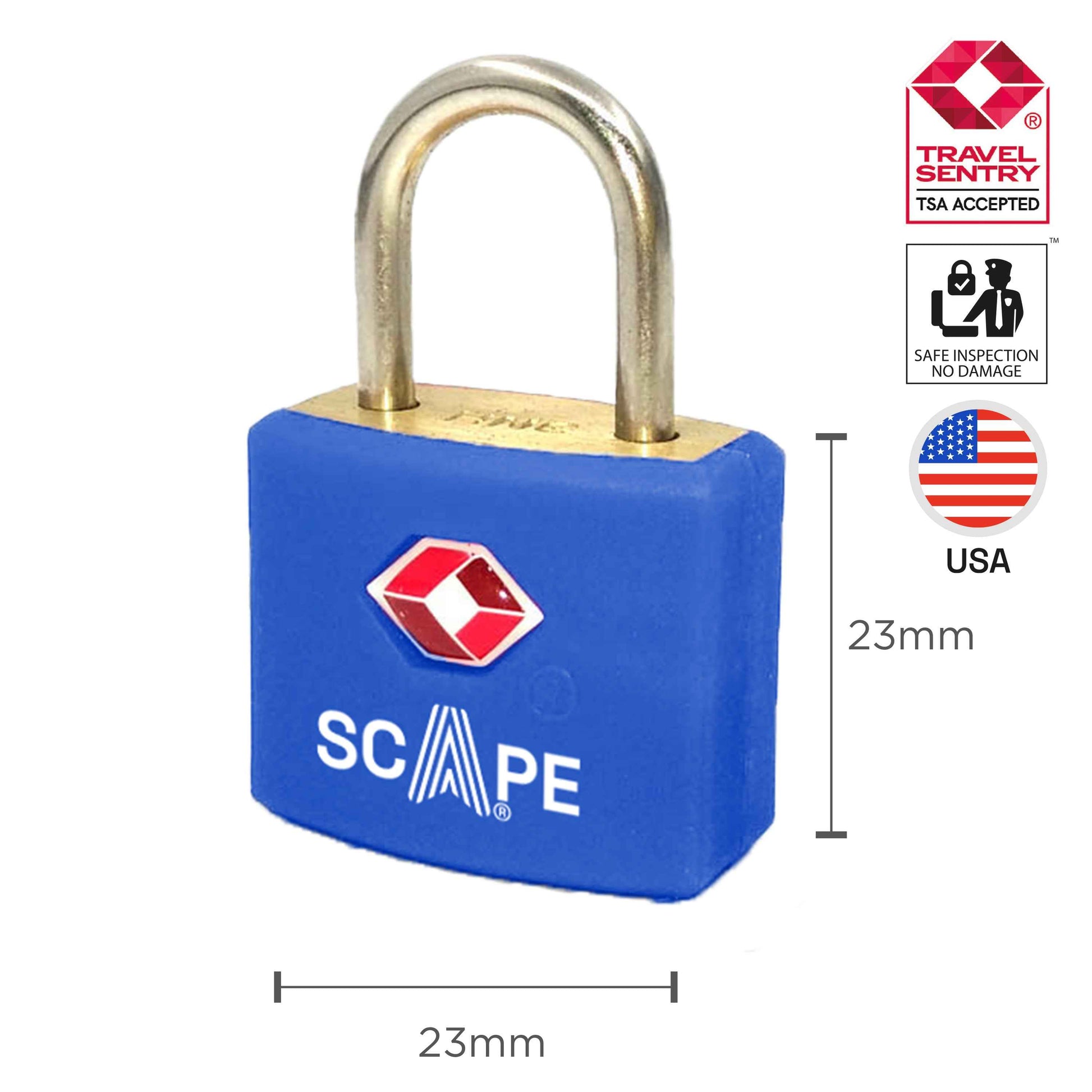 TSA Key Padlock