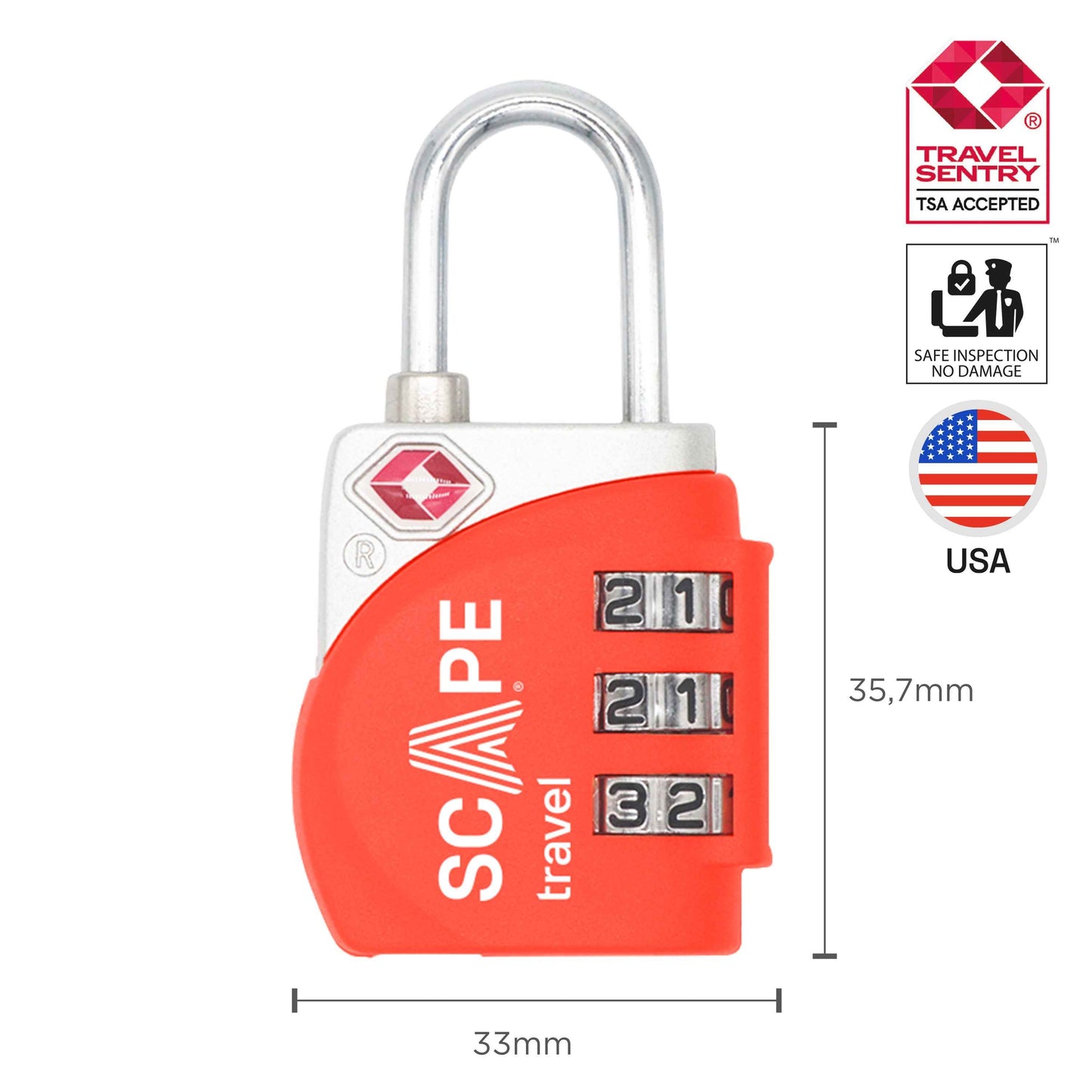 TSA Combination Padlock
