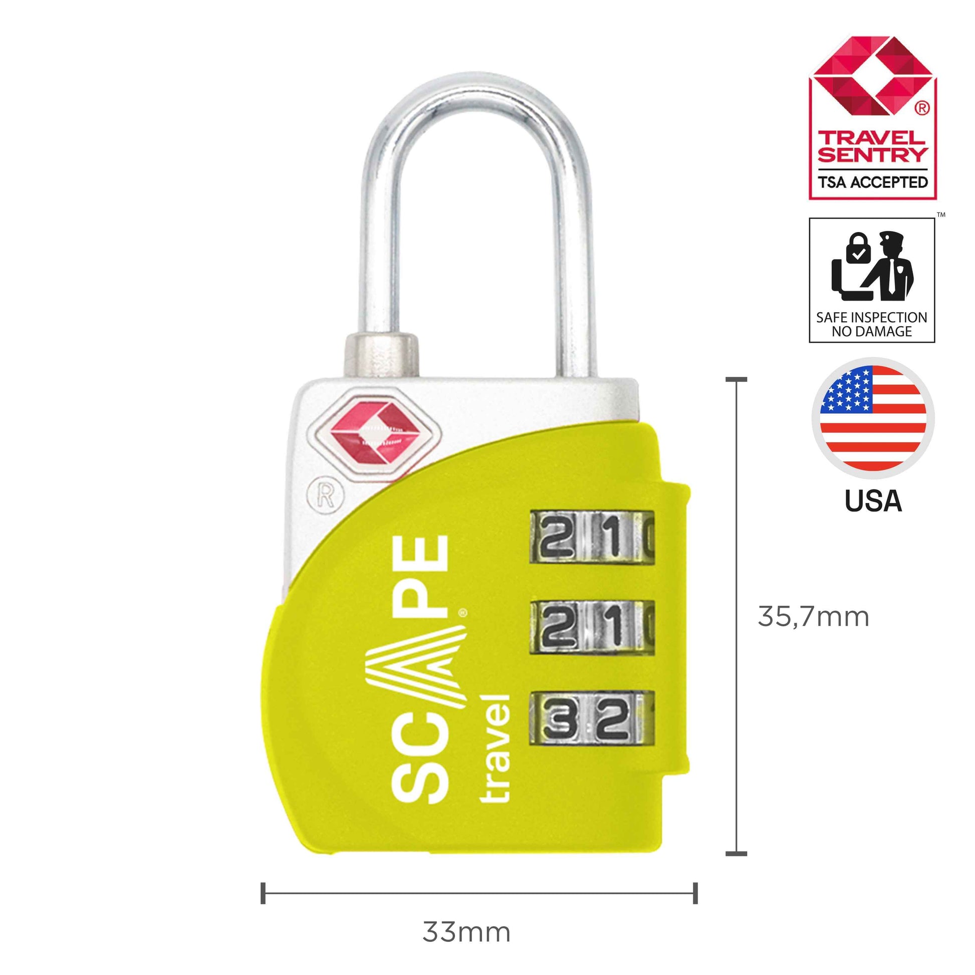 TSA Combination Padlock