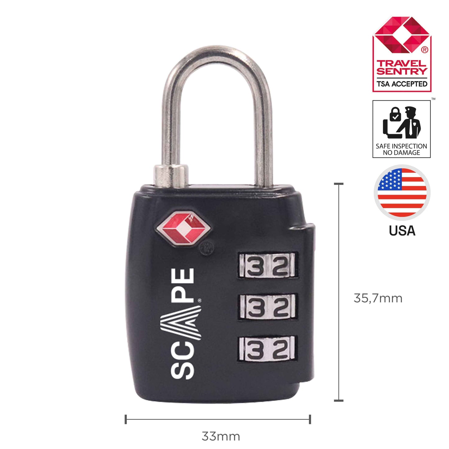 TSA Combination Padlock