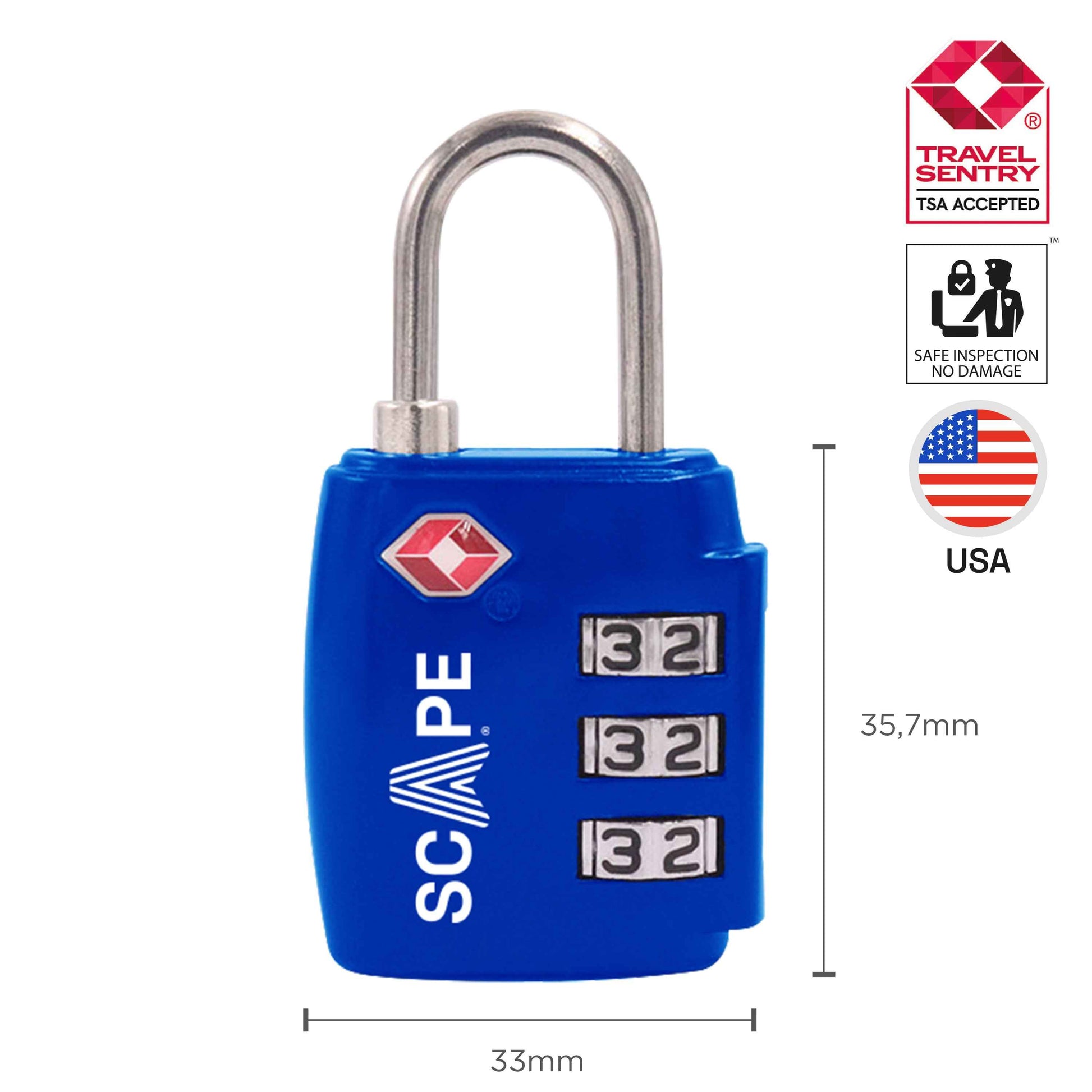 TSA Combination Padlock