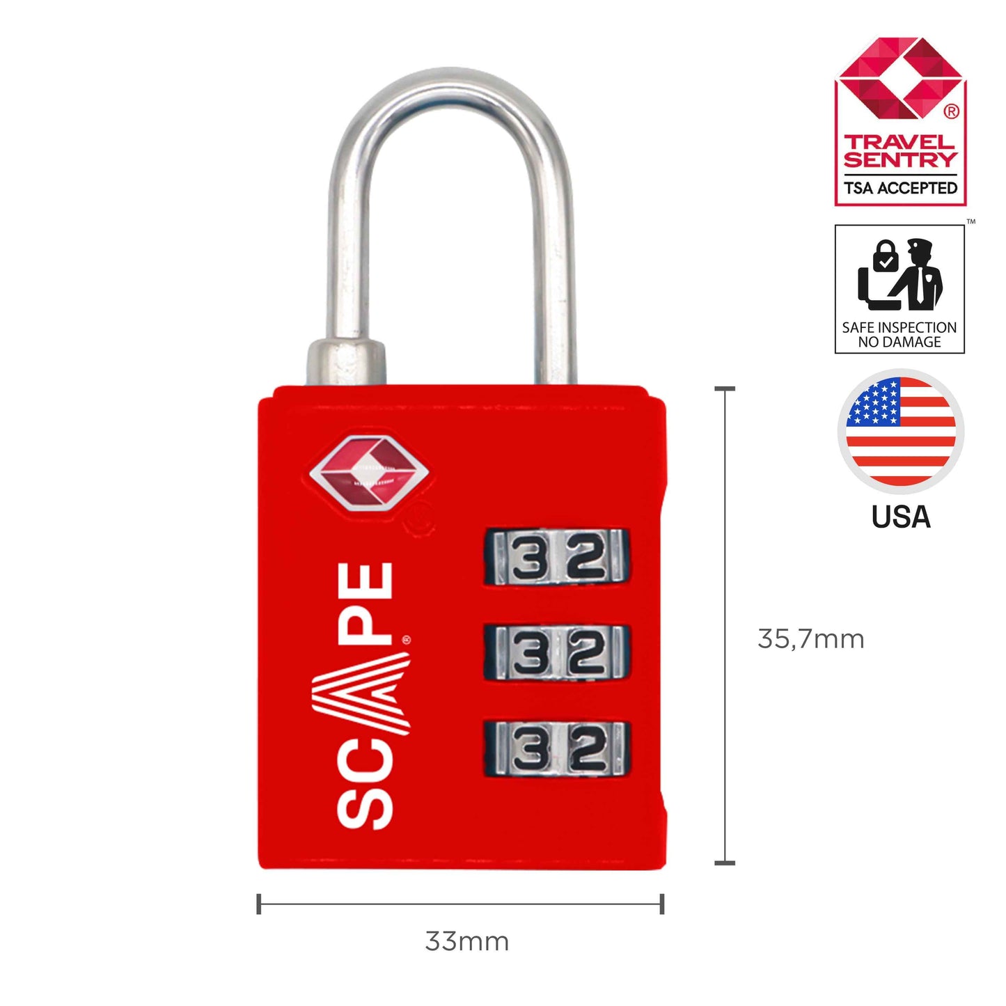 TSA Combination Padlock
