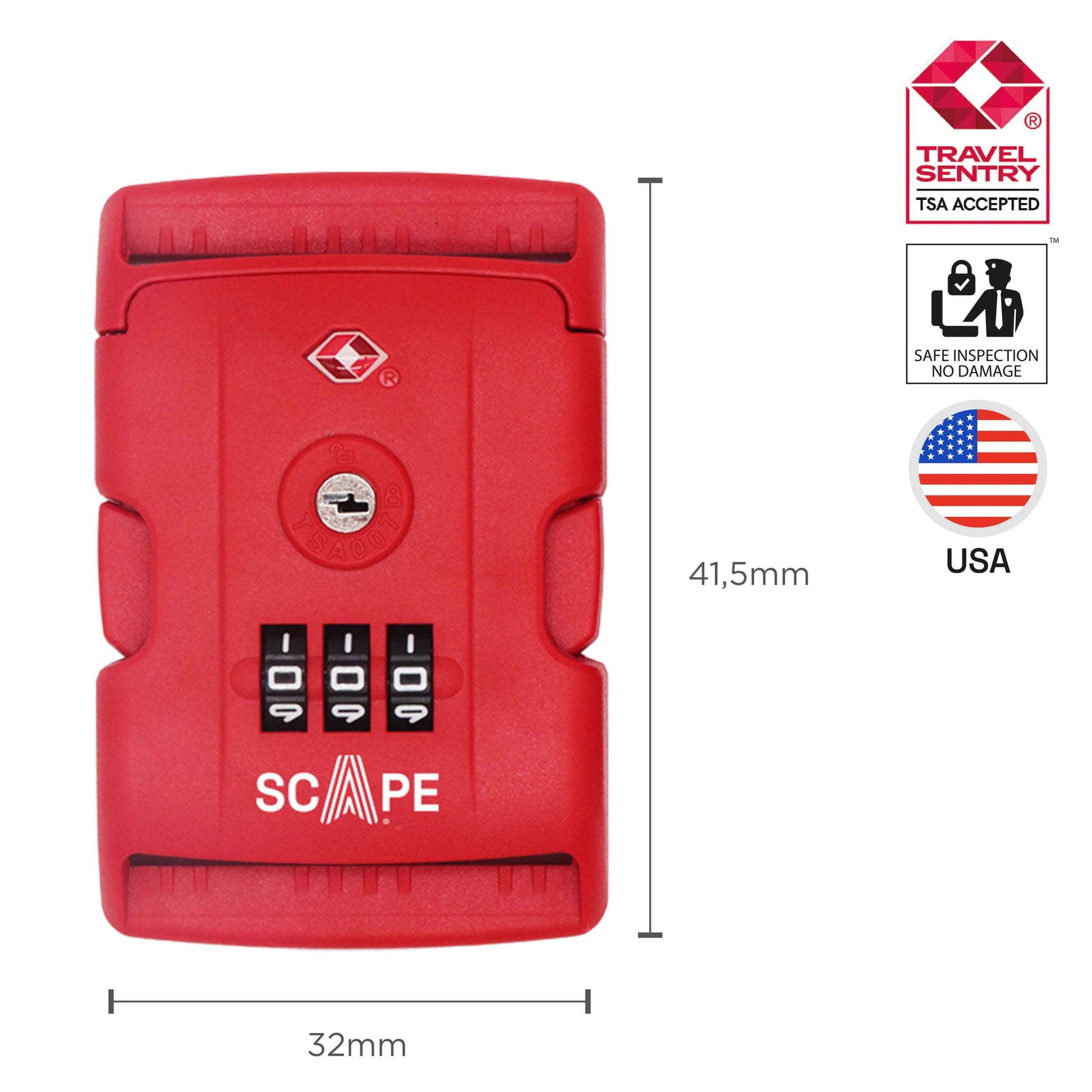 TSA Combination Strap