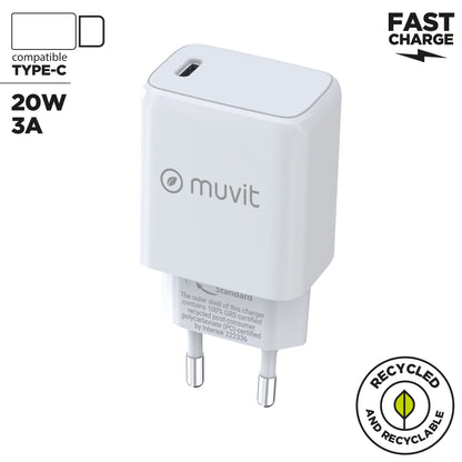USB-C European Wall Charger