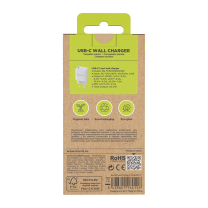 USB-C European Wall Charger