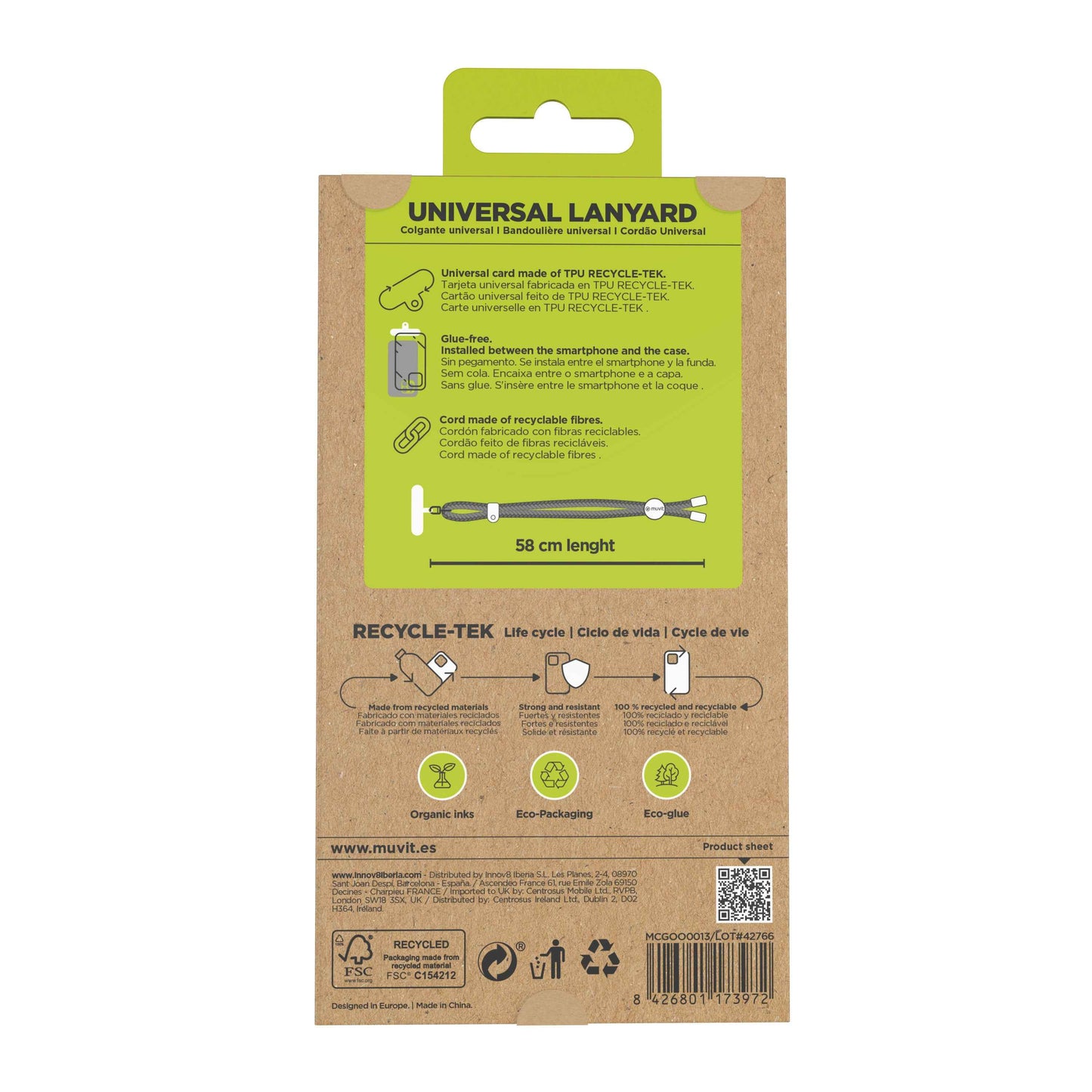 Universal Smartphone Lanyard