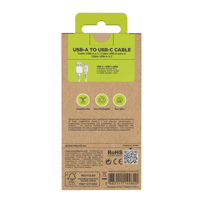 USB-A to USB-C Charging Cable