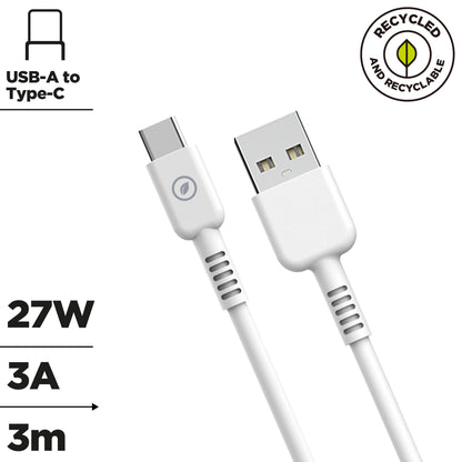 USB-A to USB-C Charging Cable