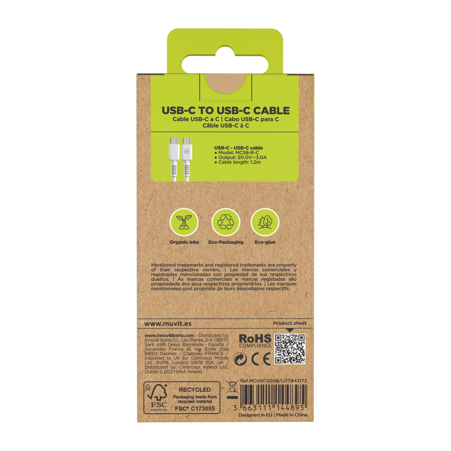 USB-C to USB-C Charging Cable