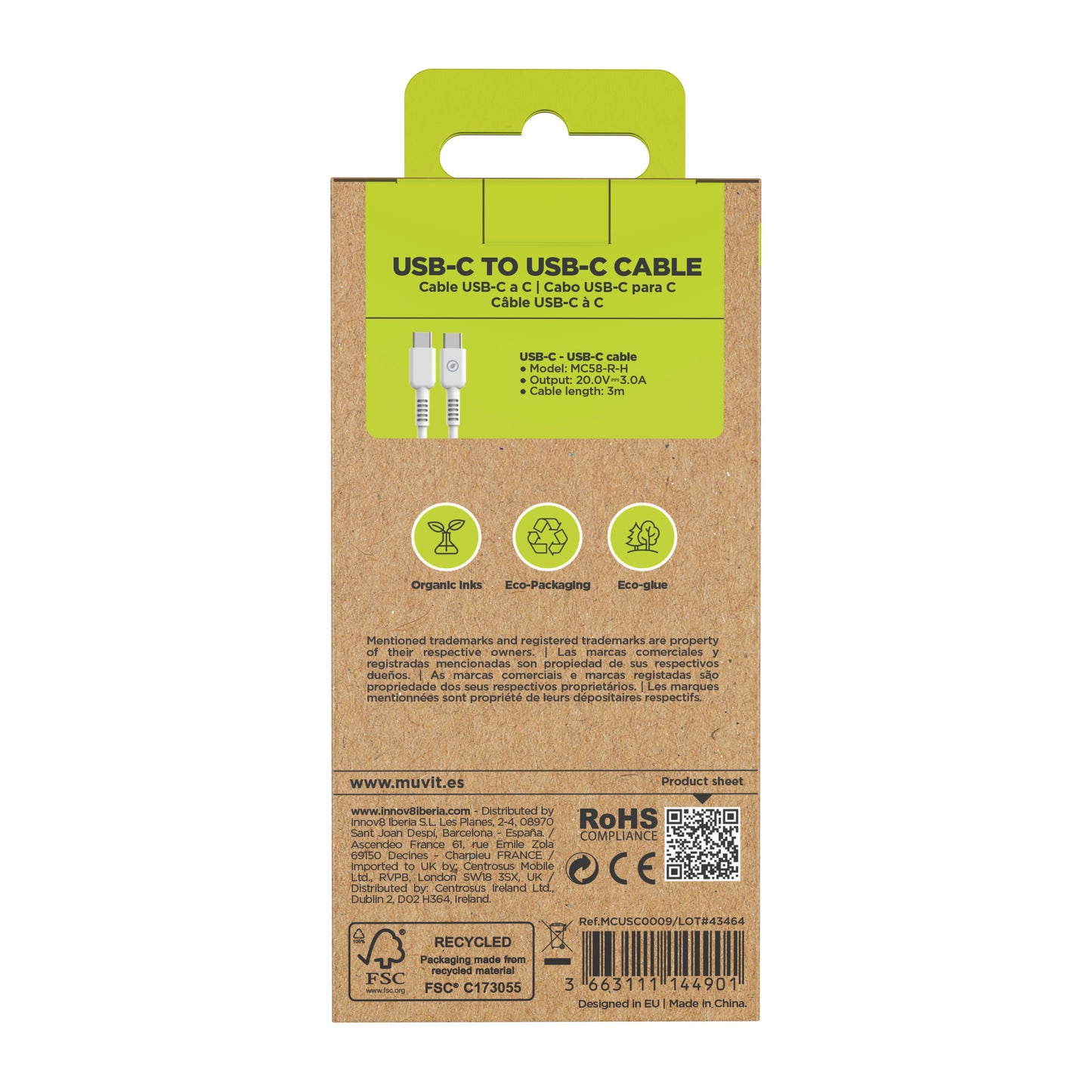 USB-C to USB-C Charging Cable