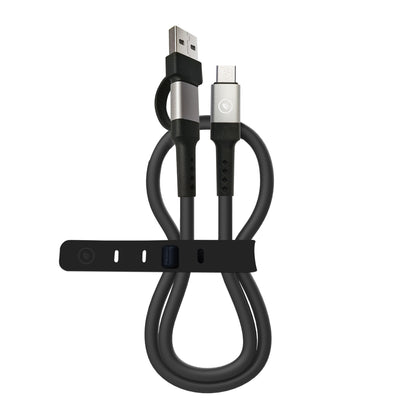 USB-C/A to USB-C Charging Cable