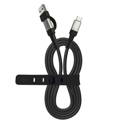 USB-C/A to USB-C Charging Cable