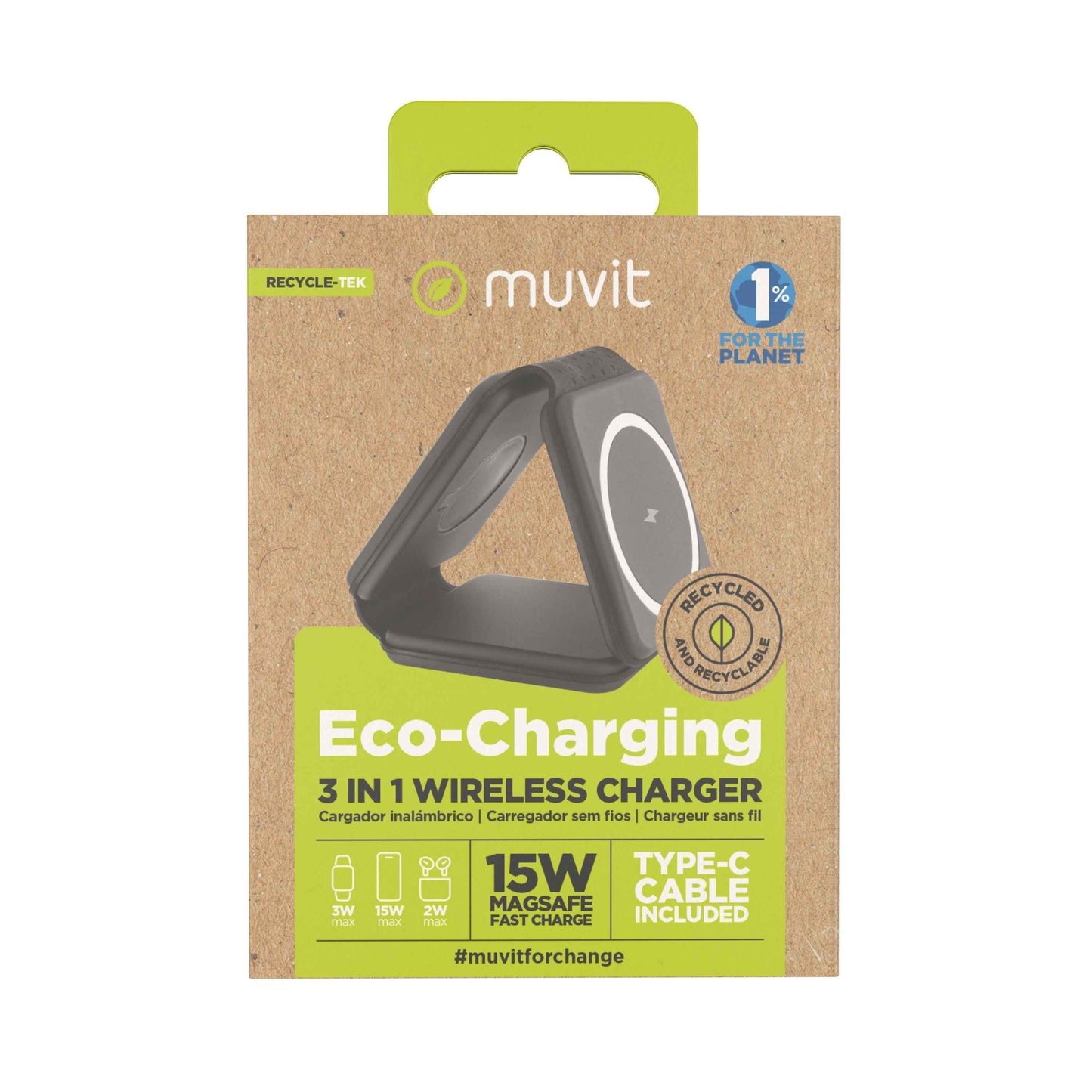 3-in-1 Foldable MagSafe Charger