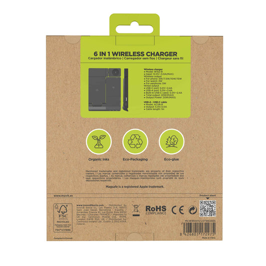 6-in-1 Foldable Wireless Charging Stand