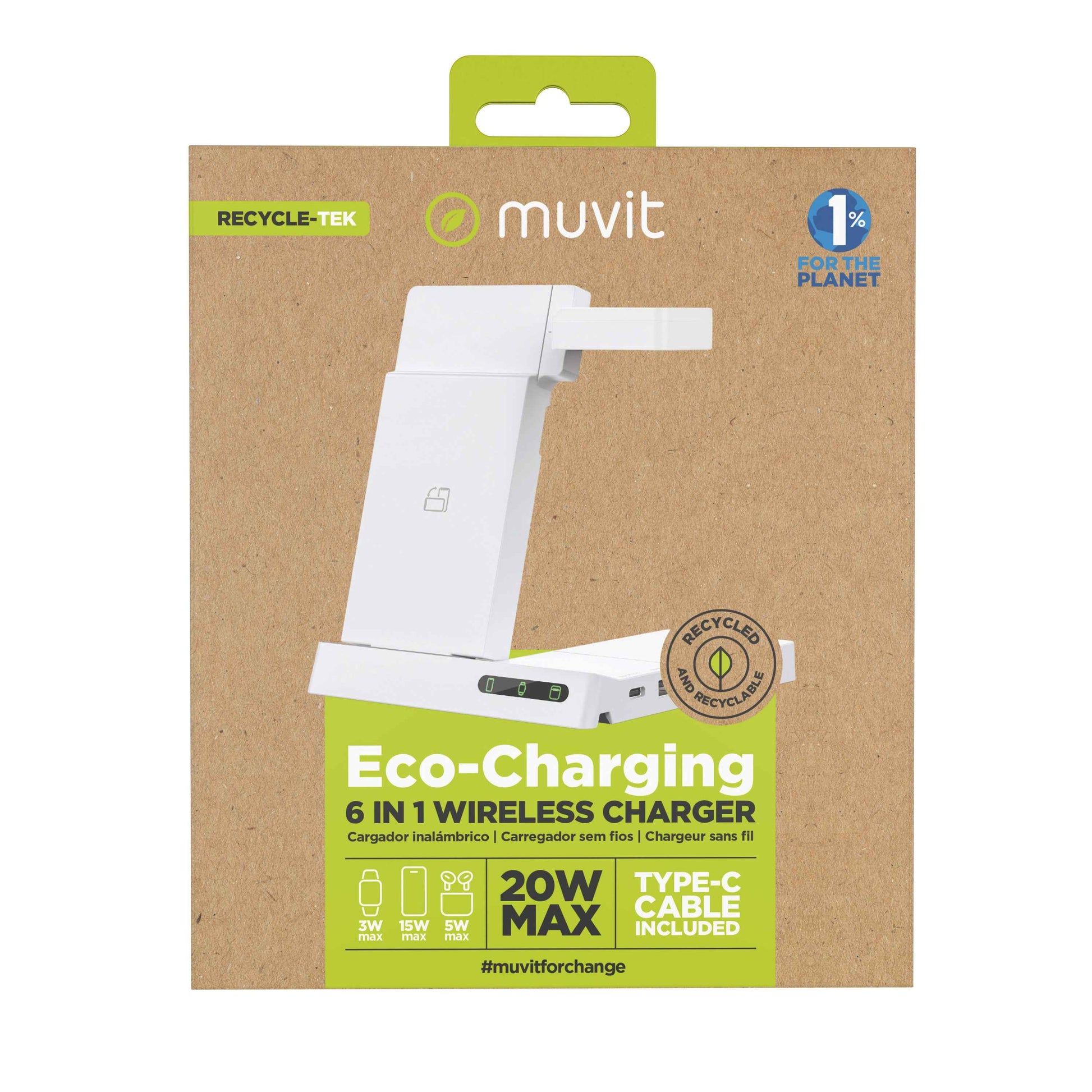 6-in-1 Foldable Wireless Charging Stand